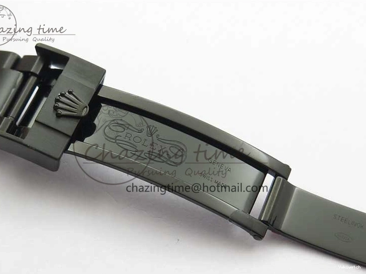 Steel V6F VS3135 1:1 V2 904L DLC Edition Submariner Black 116610 Blacken Best 0519